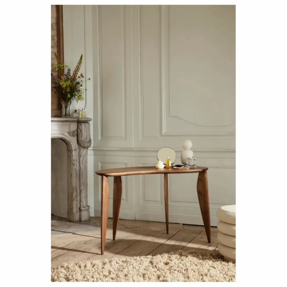 Bureau Feve en bois FSC | Noyer