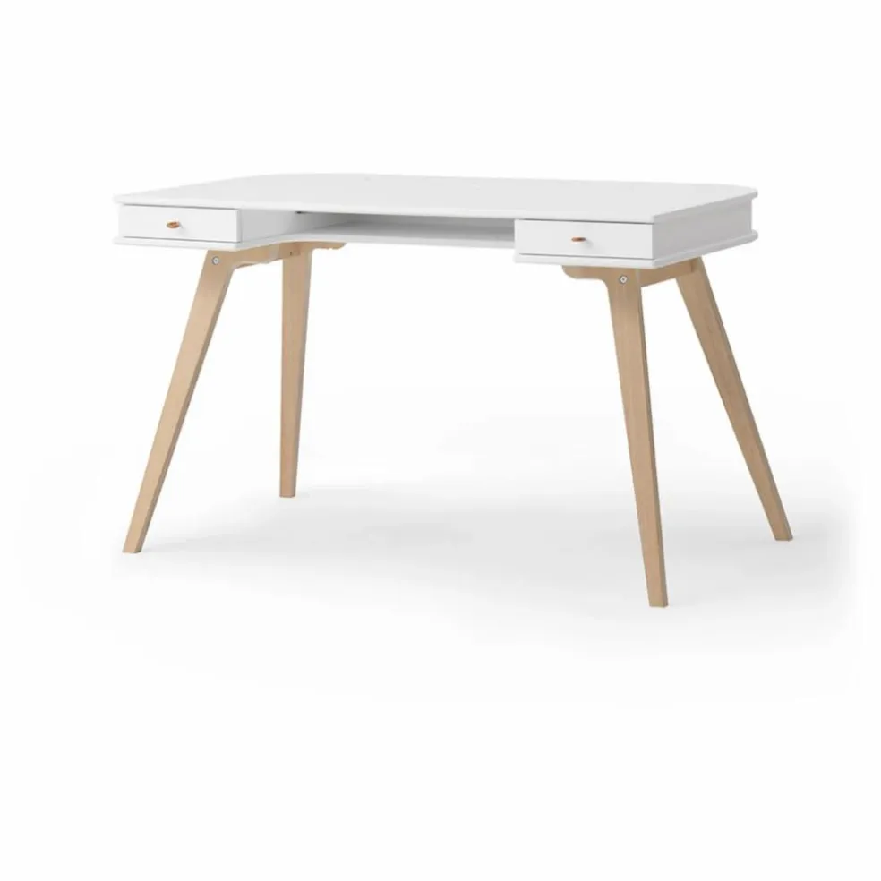 Bureau Wood, 72cm | Blanc