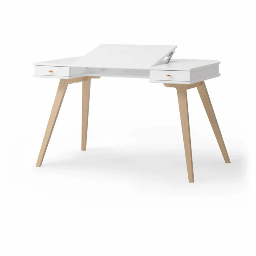 Bureau Wood, 72cm | Blanc