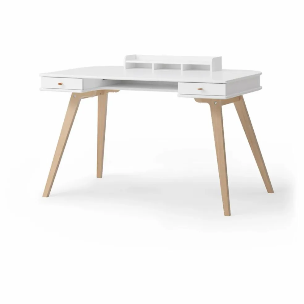 Bureau Wood, 72cm | Blanc