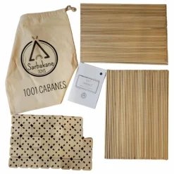Cabane à construire - Pack Castor - 111 pièces