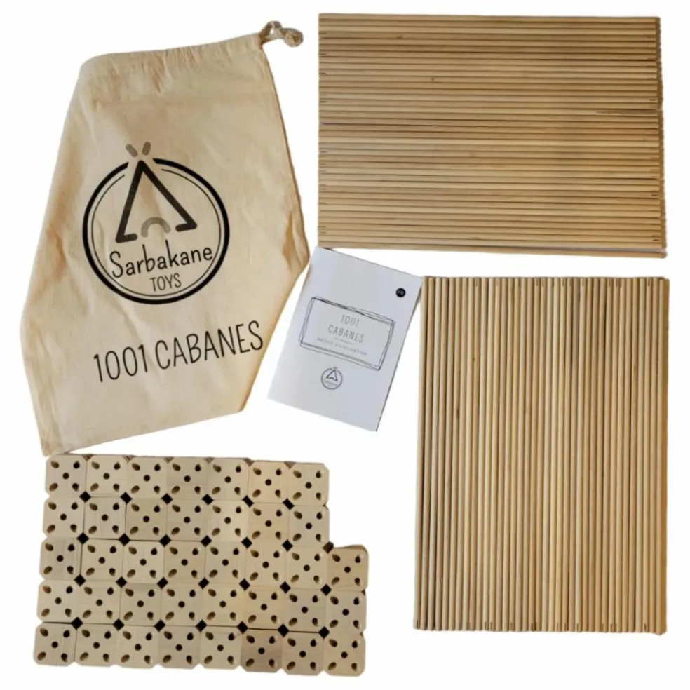 Cabane à construire - Pack Castor - 111 pièces