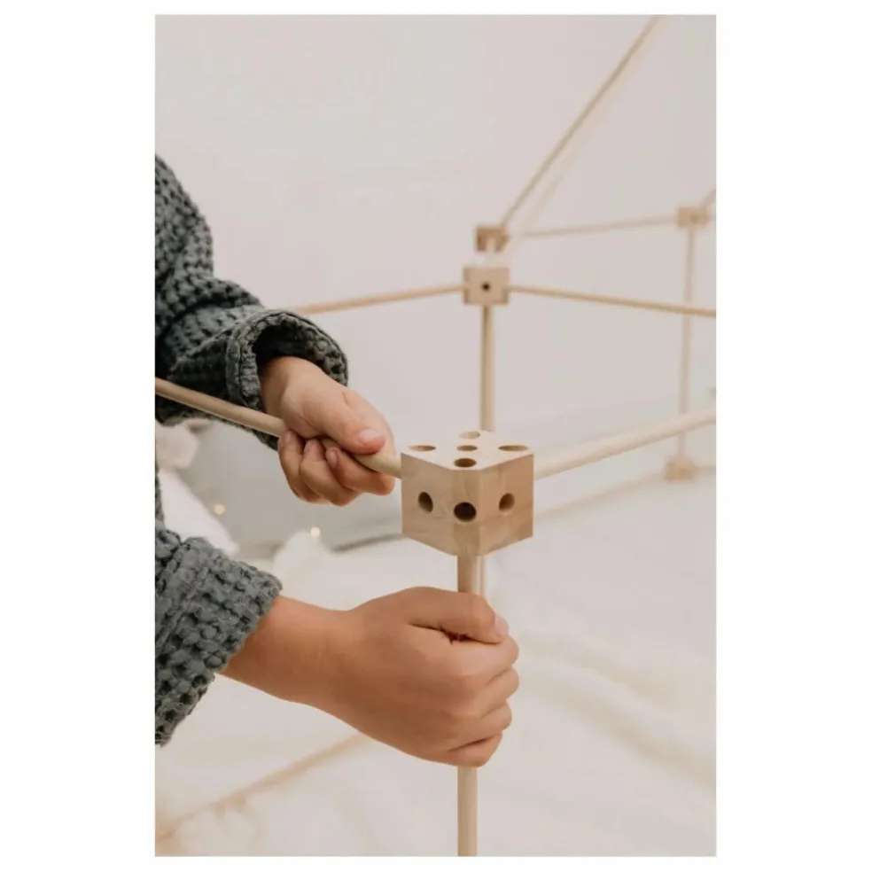 Cabane à construire - Pack Castor - 111 pièces