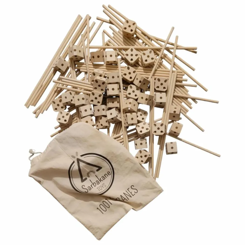 Cabane à construire - Pack Castor - 111 pièces