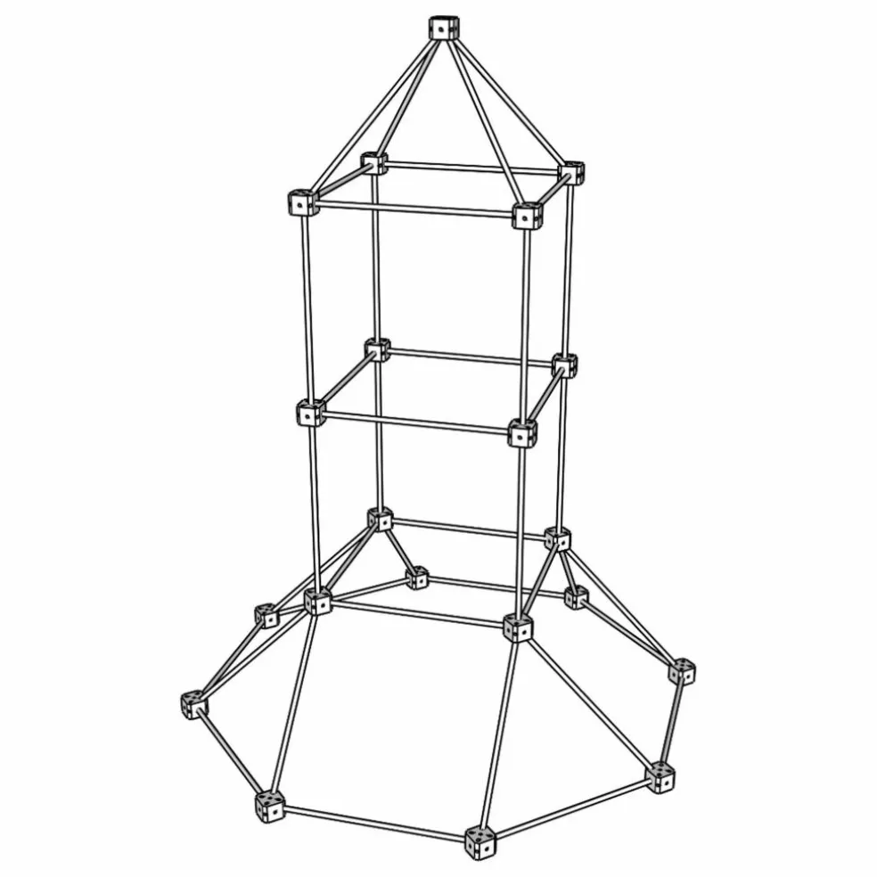 Cabane à construire - Pack Ecureuil - 72 pièces