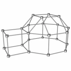 Cabane à construire - Pack Ecureuil - 72 pièces
