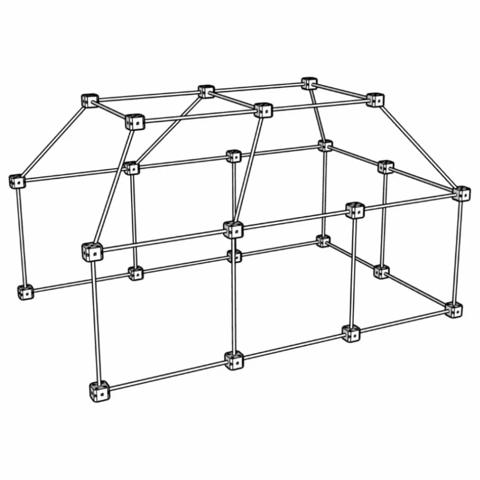 Cabane à construire - Pack Ecureuil - 72 pièces