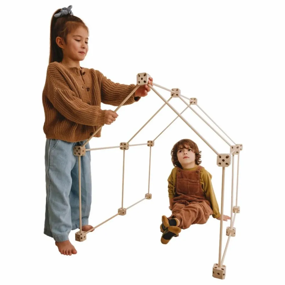 Cabane à construire - Pack Libellule - 43 pièces