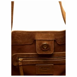 Cabas Dimple Suède | Cognac