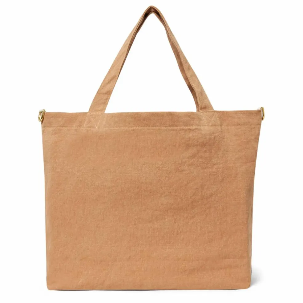 Cabas en lin | Terracotta