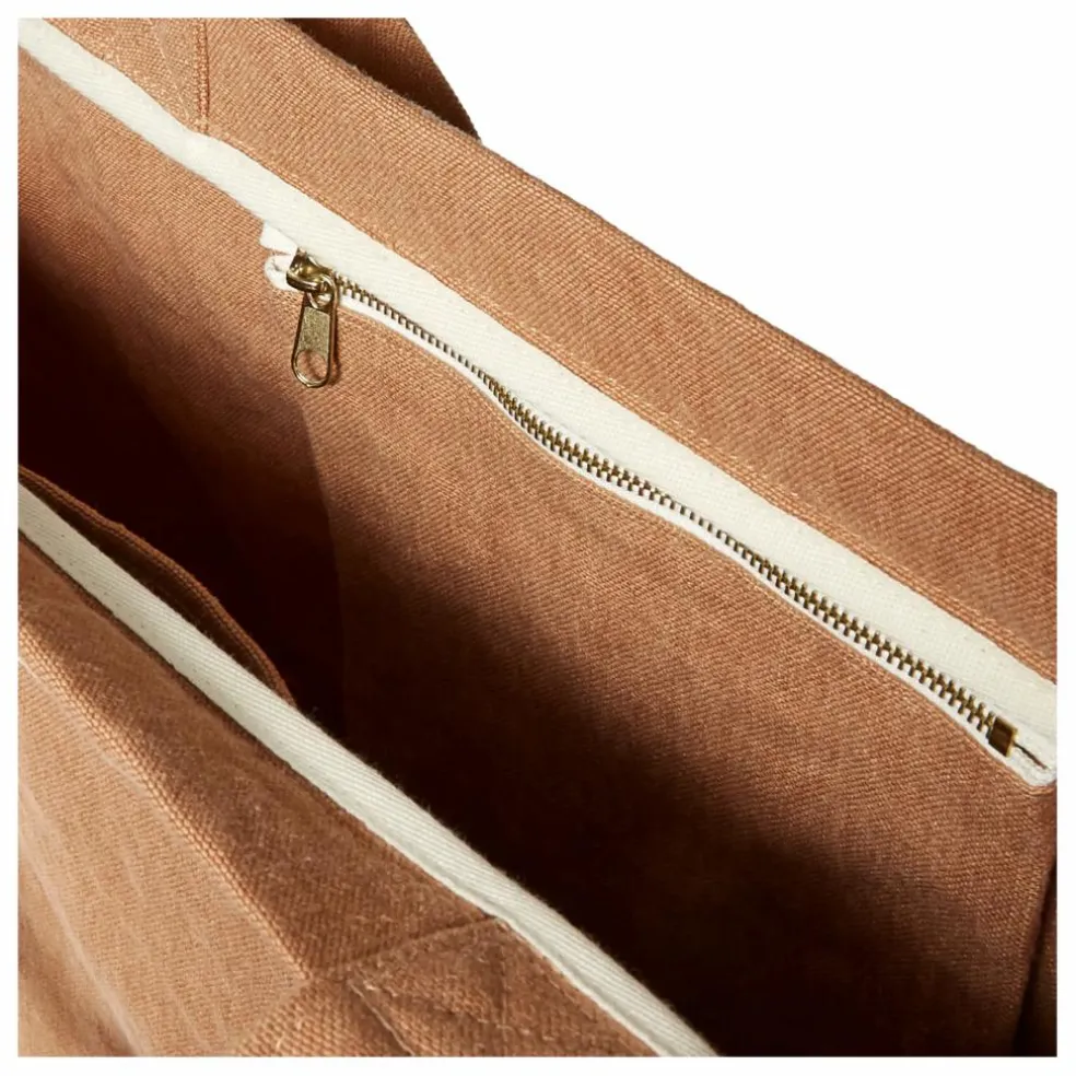 Cabas en lin | Terracotta
