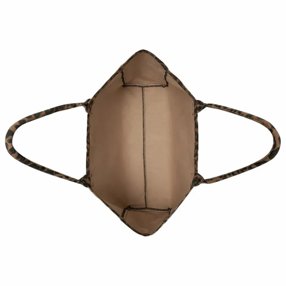 Cabas Leo Léopard | Marron