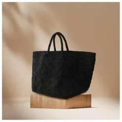 Cabas Toabi Raphia | Noir