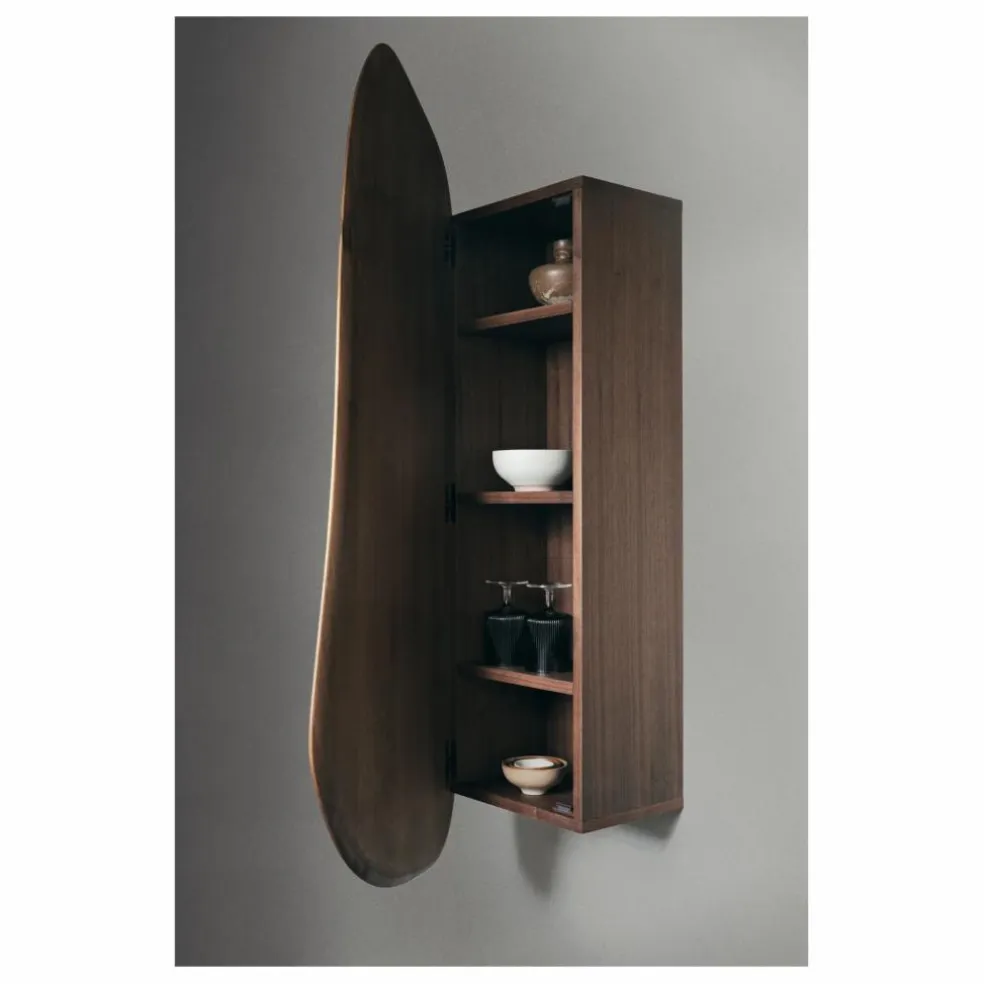Cabinet mural Feve | Noyer