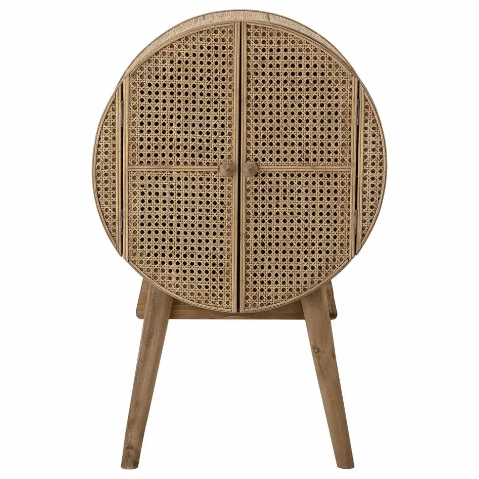 Cabinet rond Otto en cannage