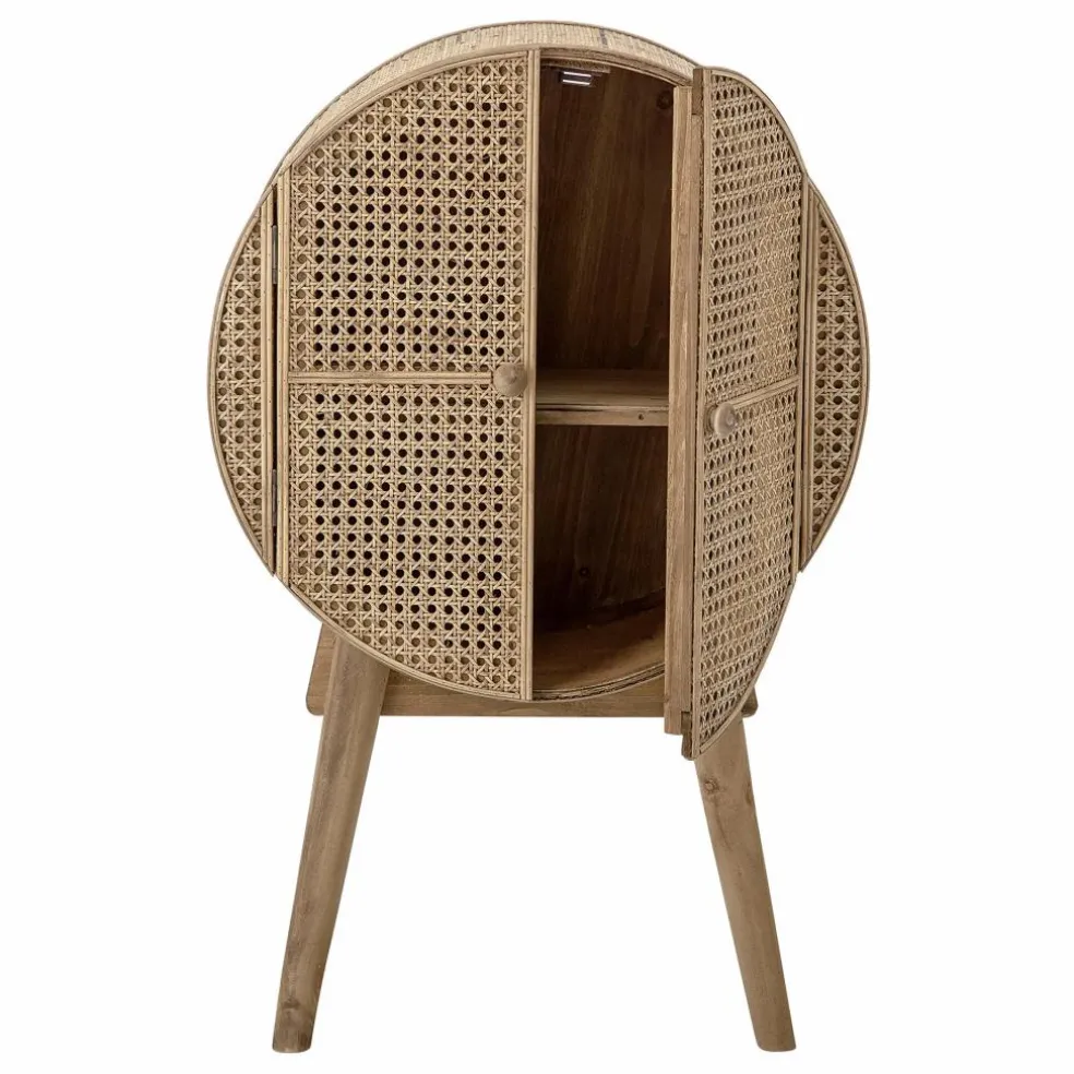 Cabinet rond Otto en cannage