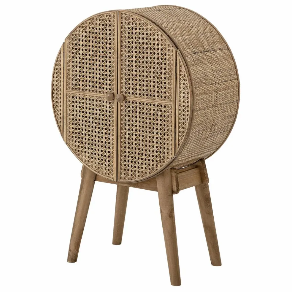 Cabinet rond Otto en cannage