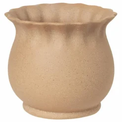 Cache Pot Alexa en céramique | Sable