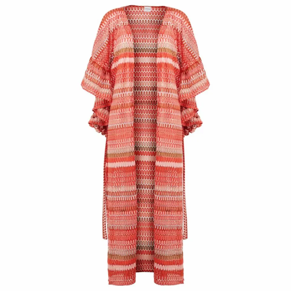 Caftan Sunset Crochet | Corail