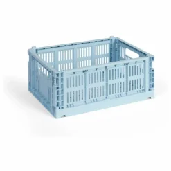 Cagette pliable Crate | Bleu Clair