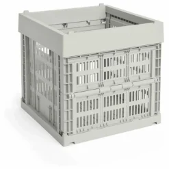 Cagette pliable cube Crate | Gris