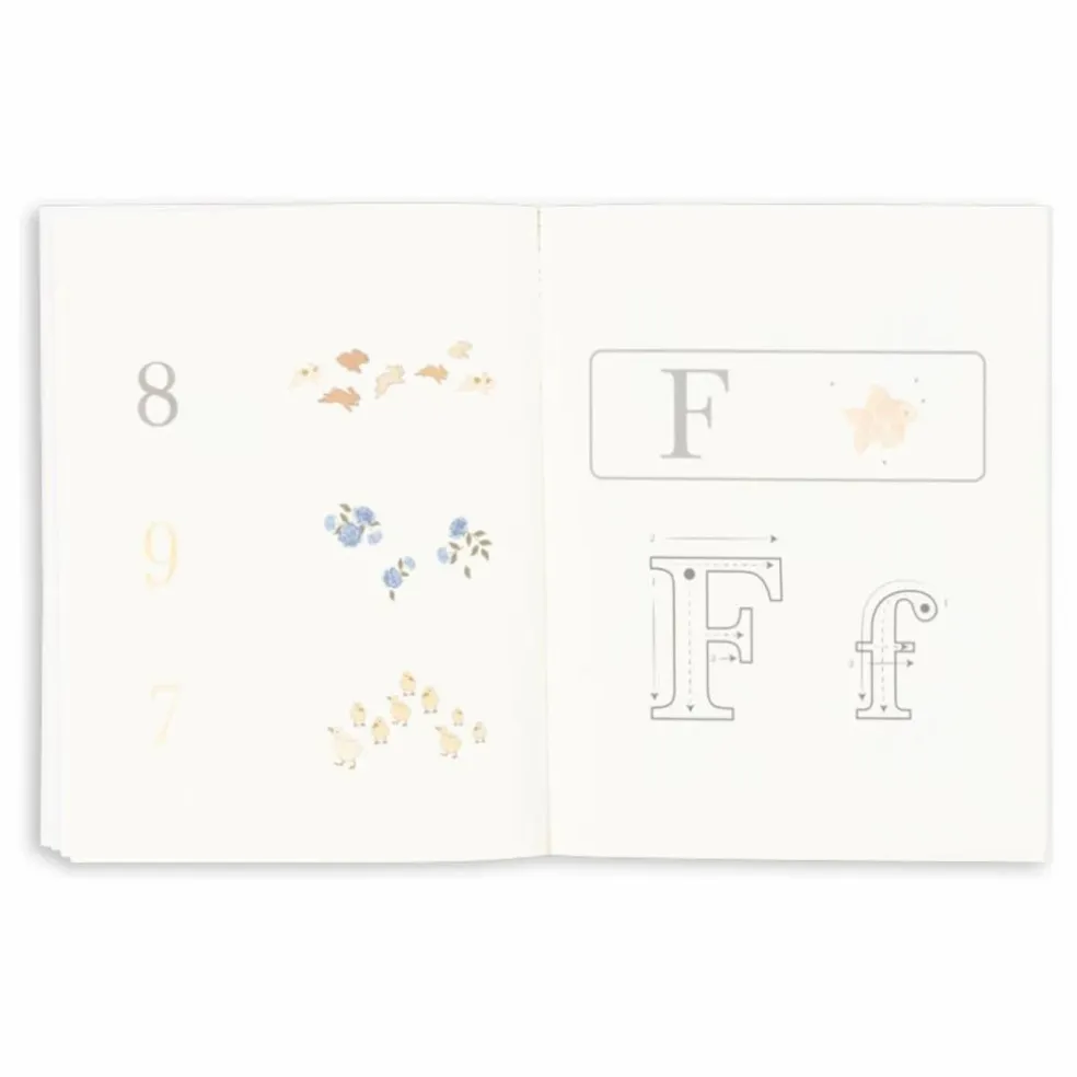 Cahier d'activité avec ses crayons de couleur