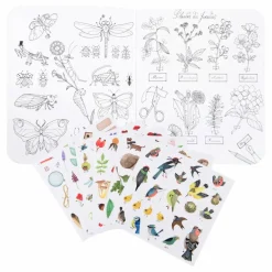 Cahier stickers Le botaniste