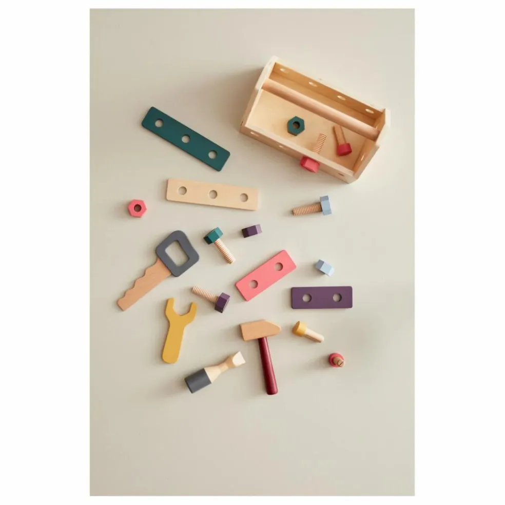 Caisse à outils en bois