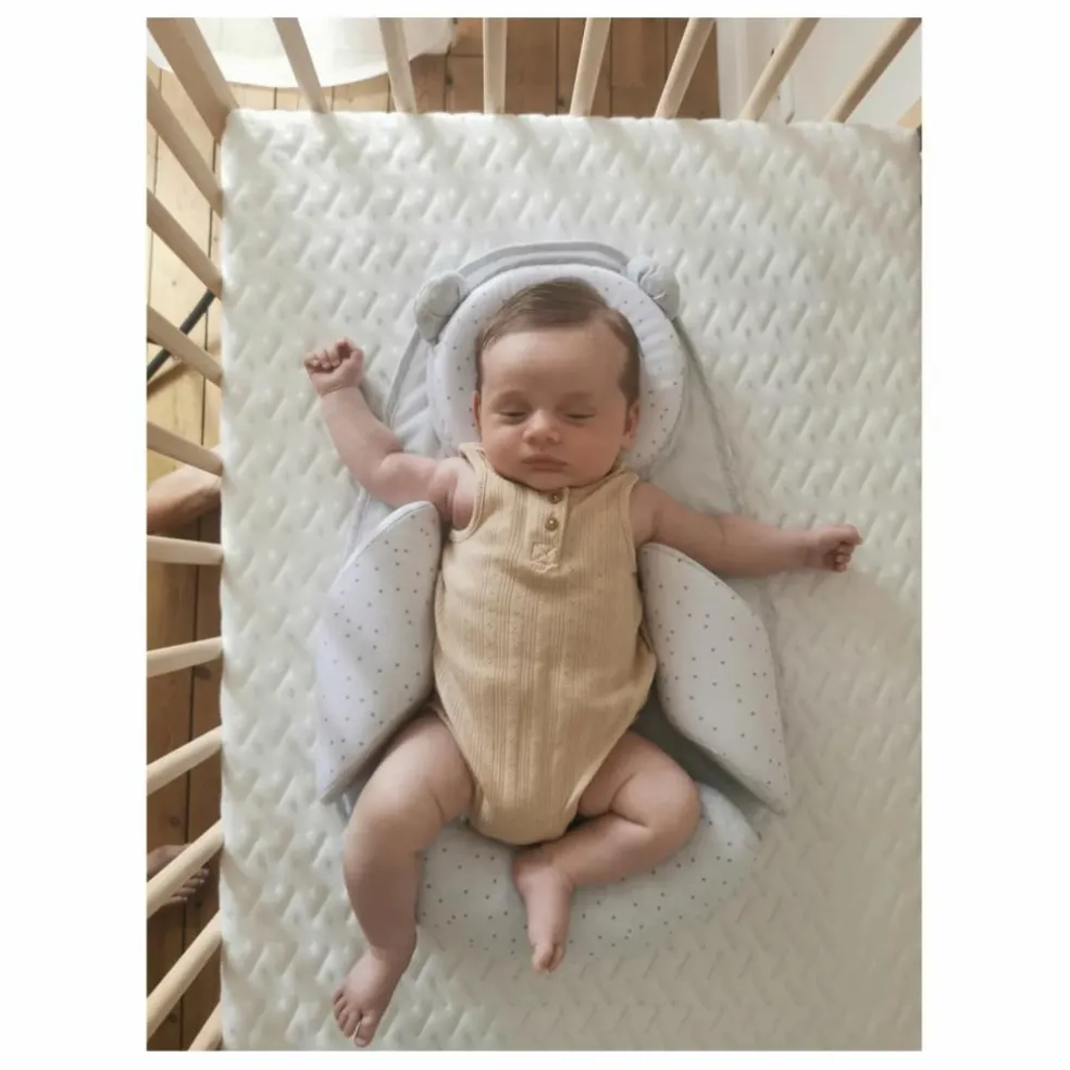 Cale bébé Panda Pad Premium | Blanc