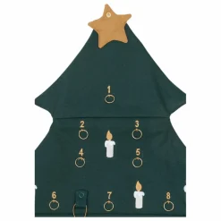 Calendrier de l'avent Sapin | Vert foncé