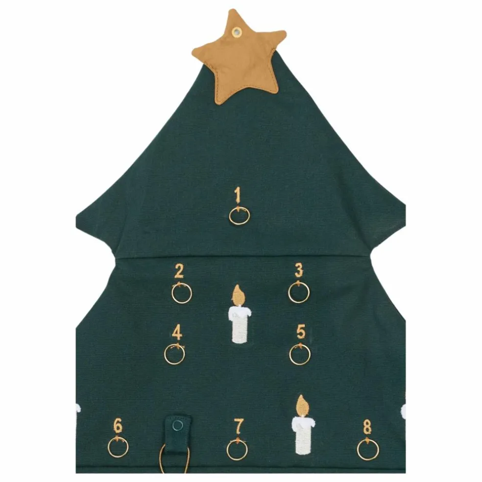 Calendrier de l'avent Sapin | Vert foncé