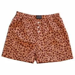 Caleçon Léopard | Marron