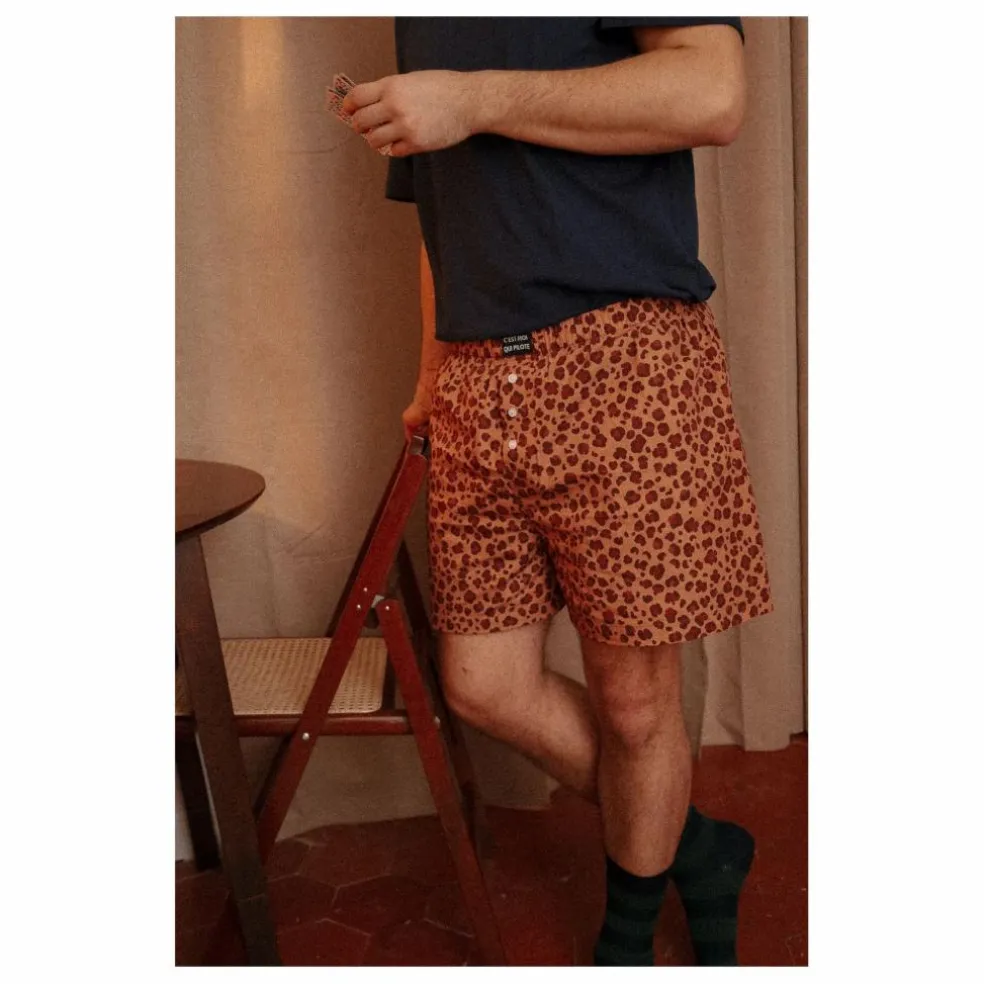 Caleçon Léopard | Marron