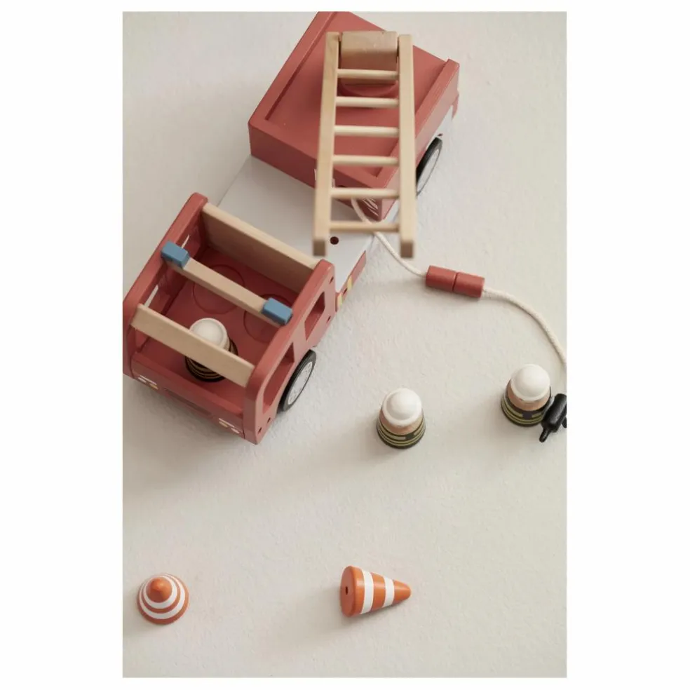 Camion de pompiers | Rouge