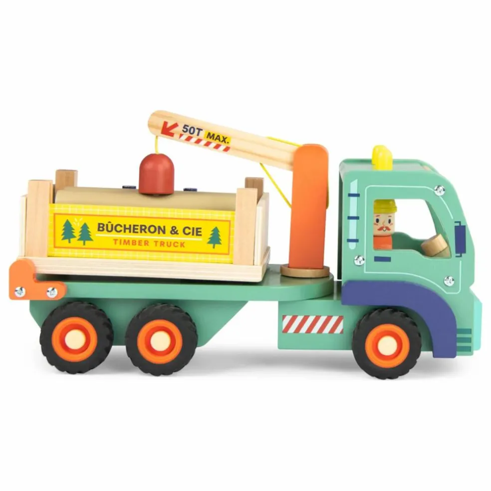 Camion forestier et ses accessoires | Vert