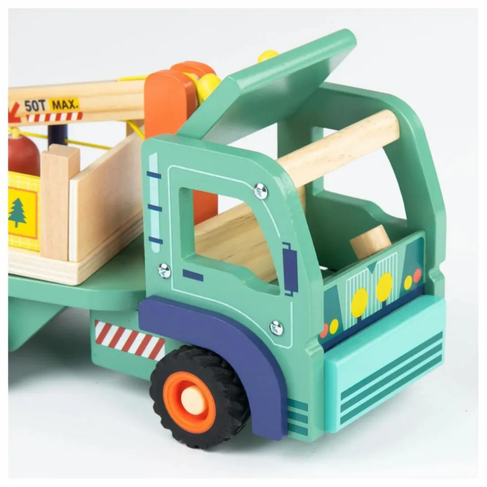 Camion forestier et ses accessoires | Vert