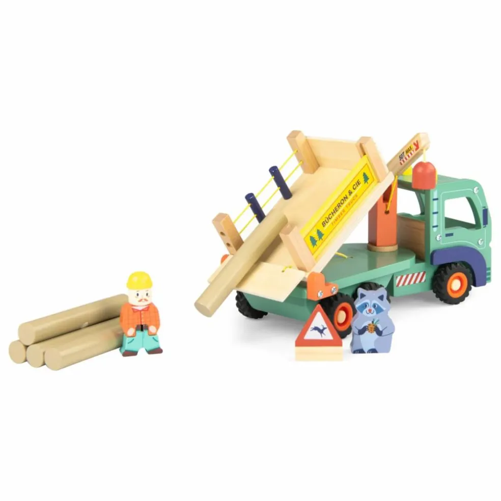 Camion forestier et ses accessoires | Vert