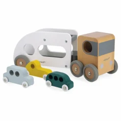 Camion Porte-autos et ses 3 véhicules