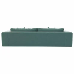 Canapé 4 places Bellechasse en coton et lin - 275 cm | Gris