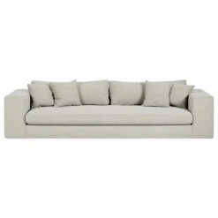 Canapé 4 places Bellechasse en bouclette - 275 cm | Off-White
