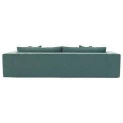 Canapé 4 places Bellechasse light en coton et lin - 260 cm | Gris