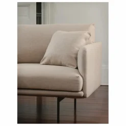 Canapé 3 places Isly en velours gratté - 205 cm | Cognac