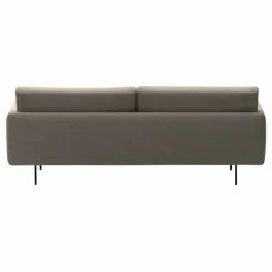 Canapé 3 places Isly en velours gratté - 205 cm | Cognac