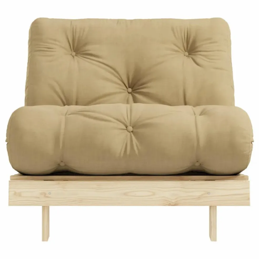 Canapé convertible Roots 90 | Ocre