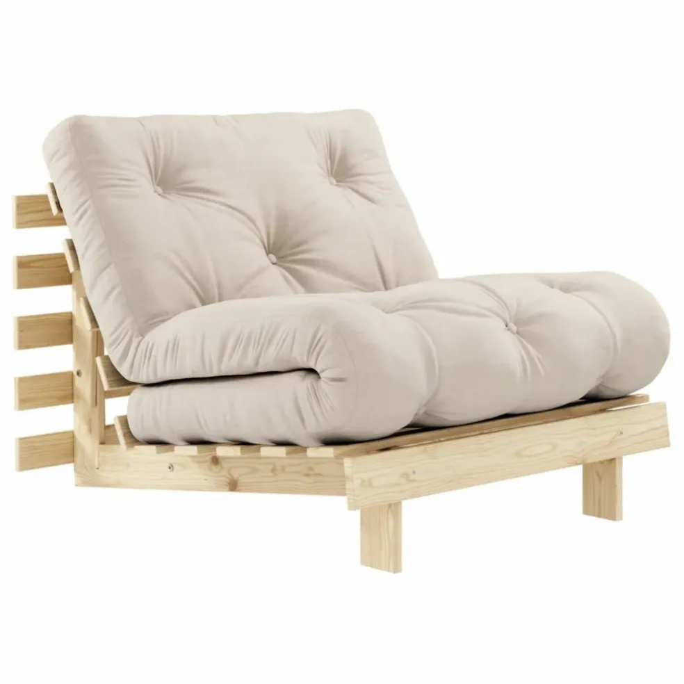 Canapé convertible Roots 90 | Beige
