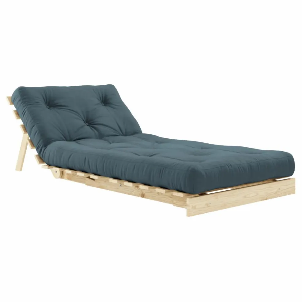 Canapé convertible Roots 90 | Bleu pétrole