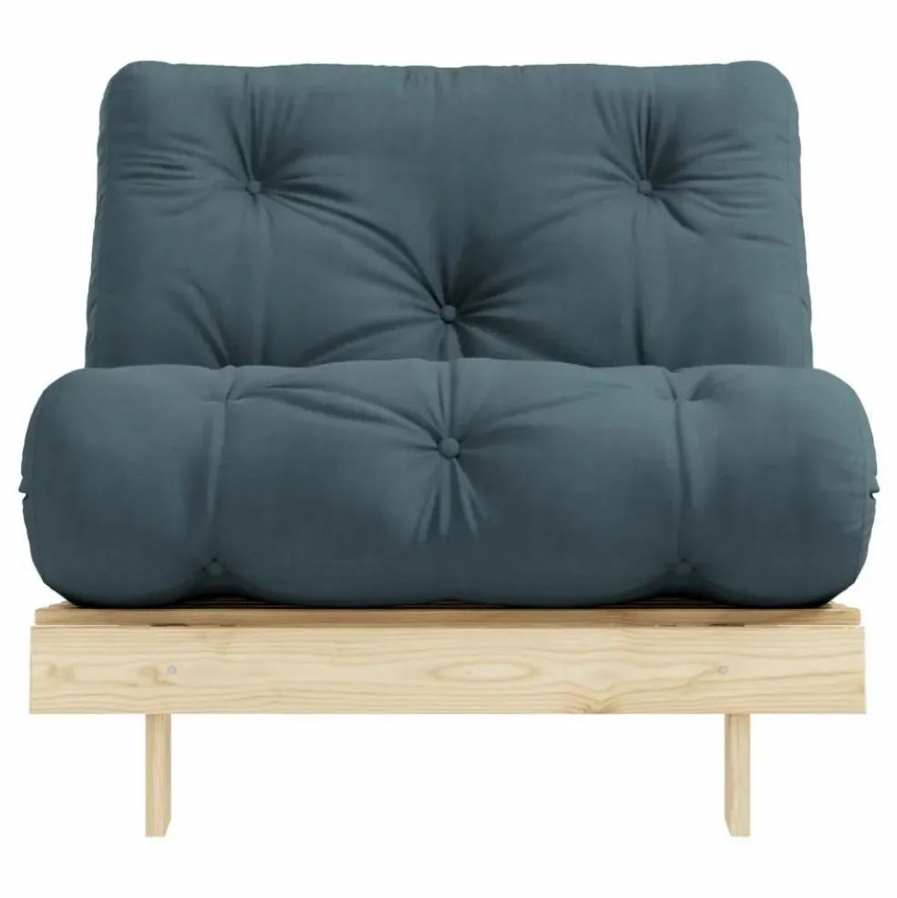 Canapé convertible Roots 90 | Bleu pétrole