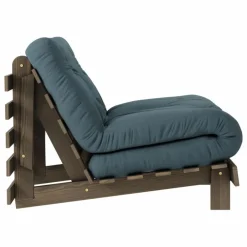 Canapé convertible Roots 90 | Bleu pétrole