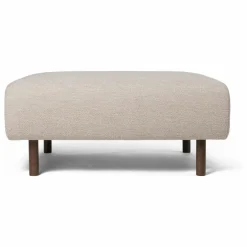 Canapé Dase bouclé module ottoman | Beige