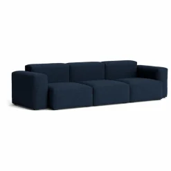 Canapé Mag Soft Low Armrest 3 seater Combinaison 1 | Bleu marine